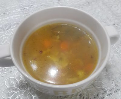 Простой овощной суп 2